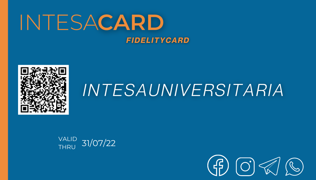 Convenzioni Studenti Unipa Intesacard 21/22