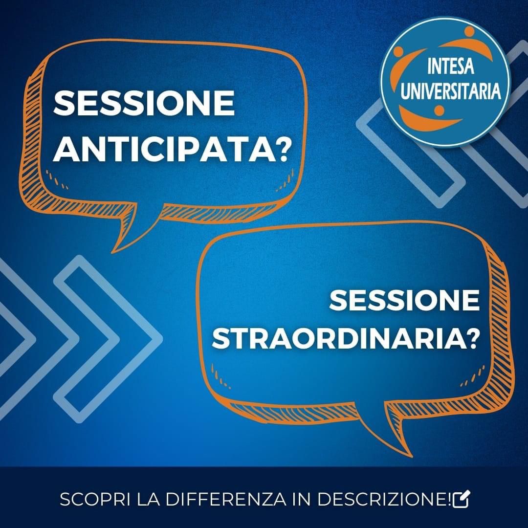 UNIPA: SESSIONE STRAORDINARIA O ANTICIPATA?